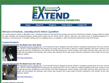 Tablet Screenshot of evextend.com